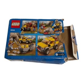 LEGO CITY Mining 4x4 (4200) Complete w/Minifig & Instructions in Damaged Box