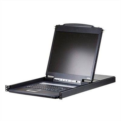 CL1316N D ATEN 16-Port PS/2-USB VGA Single Rail LCD KVM Switch 48 3 cm (19)  ~D~