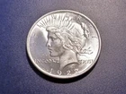 Blazing Gem BU 1922-P U.S. Peace Dollar