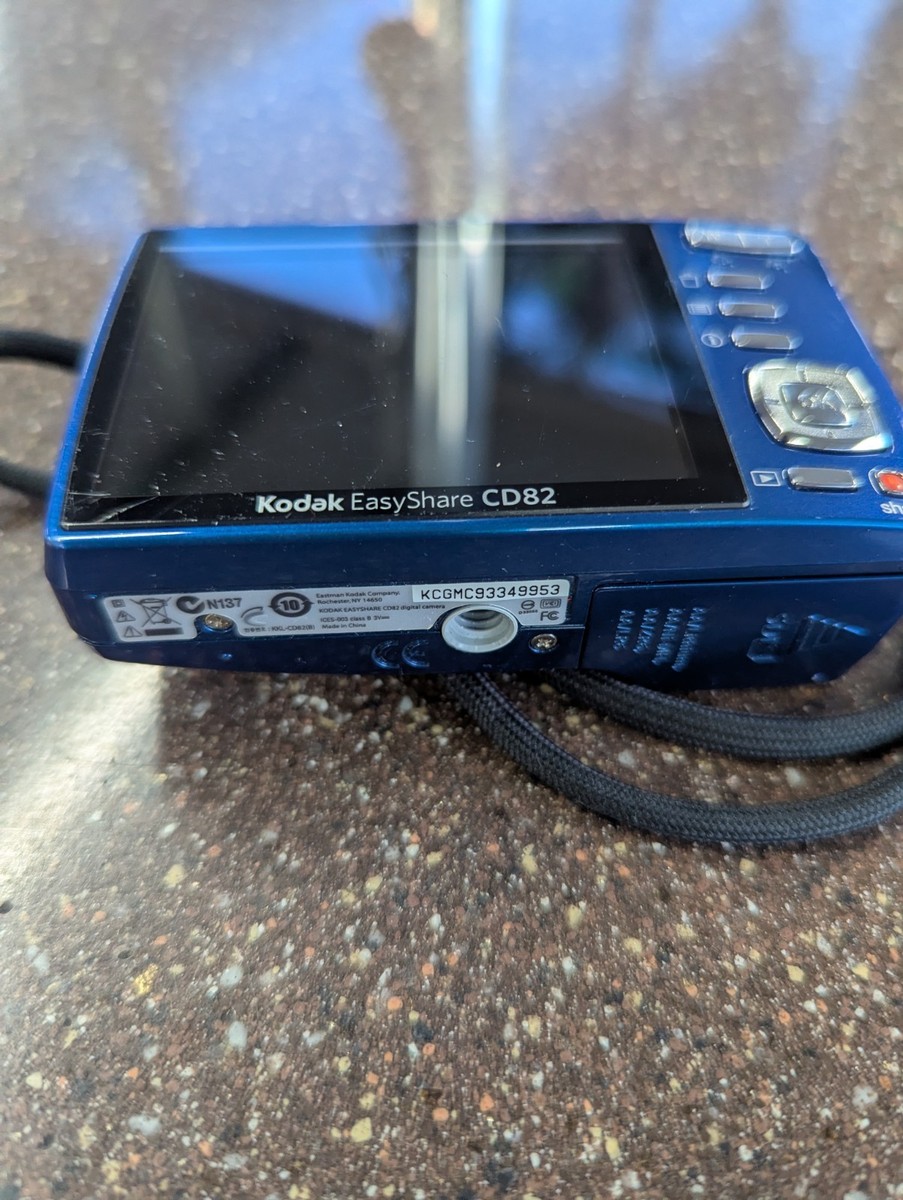 Kodak EasyShare Cd82 Digital Camera Blue WORKS | eBay