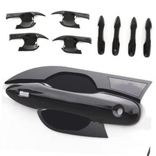 Door Handle Bowl Cover Trim for Toyota Camry 2018-2025 SE XLE XSE Glossy Black