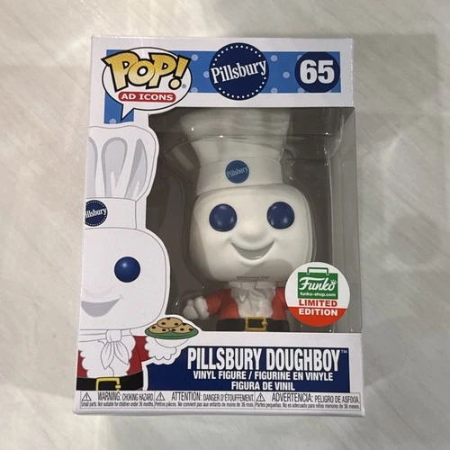 Funko POP #65 Ad Icons Pillsbury Doughboy Holiday Exclusive Figure
