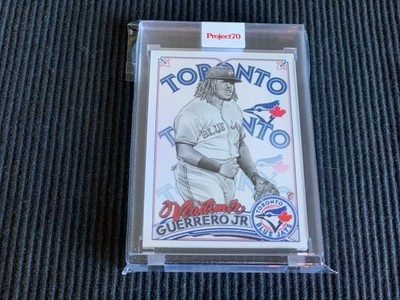 2021 TOPPS PROJECT 70 #606 VLADIMIR GUERRERO JR / MISTER CARTOON *ENCASED ART*