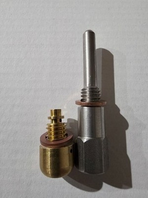 Vortech Oil Feed Fitting - Stainless Steel 8R100-002 & Vent Plug 7P375-058
