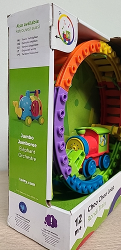 Tomy Choo Choo Loop Musikwerk & Push Pull Zug mit Schiene - Bild 4 von 5