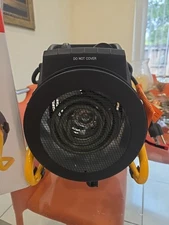 Greenhouse Heater with Digital Thermostat, 1500W/750W Electric Grow Tent Heater,