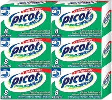 Sal de Uvas Picot, Effervescent Powder Solution, Antacid, 0.17 Oz, 8 Count Pack