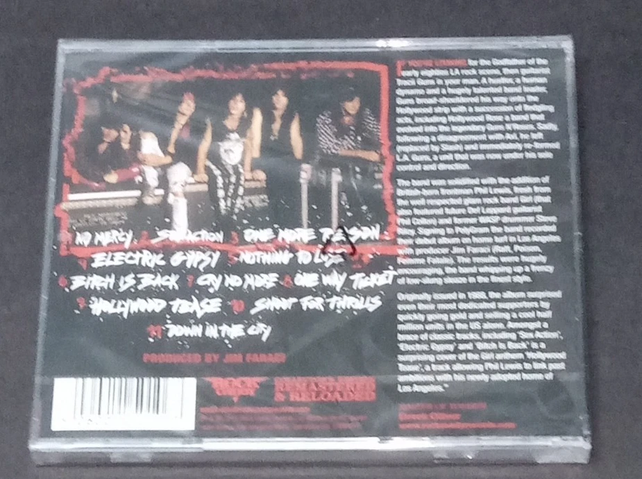 L.A.GUNS CD S/T ROCK CANDY - NEW & SEALED - Image 2 of 2