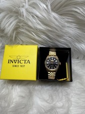 NEW Invicta Specialty Quartz Gold Black Women s Watch Bracelet Gift 36mm - 199