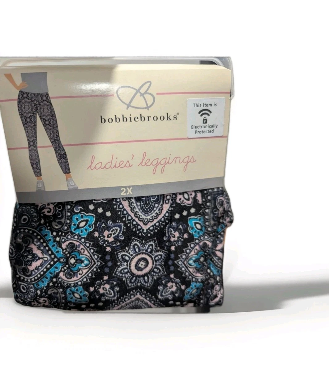 Leggings Vintage Imprimé Paisley Bleu & Orange Rue21 - Taille S (comme XS) Neuf Avec étiquette