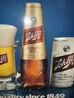 Vintage 1981 Schlitz Quality Since 1849 Tin Metal Beer Sign 21.5” X 17.5” Used