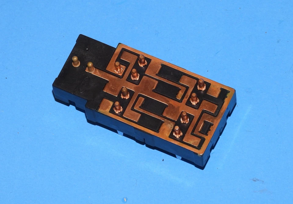 1975-79 CONTINENTAL 1990-97 LINCOLN TOWN CAR OEM INTERRUPTOR DE JANELA DE ENERGIA MESTRE - Imagem 3 de 4