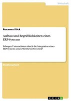 Aufbau Und Begrifflichkeiten Eines Erp-Systems Roxanna KüCk