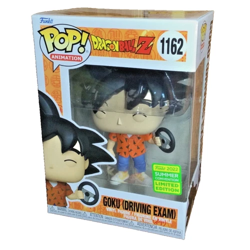Funko Pop! Animation: Goku (Driving Exam) #1162 - Dragon Ball Z Limited Edition