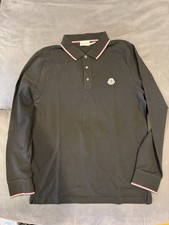 Moncler Maglia Long Sleeve Polo Shirt Men's L