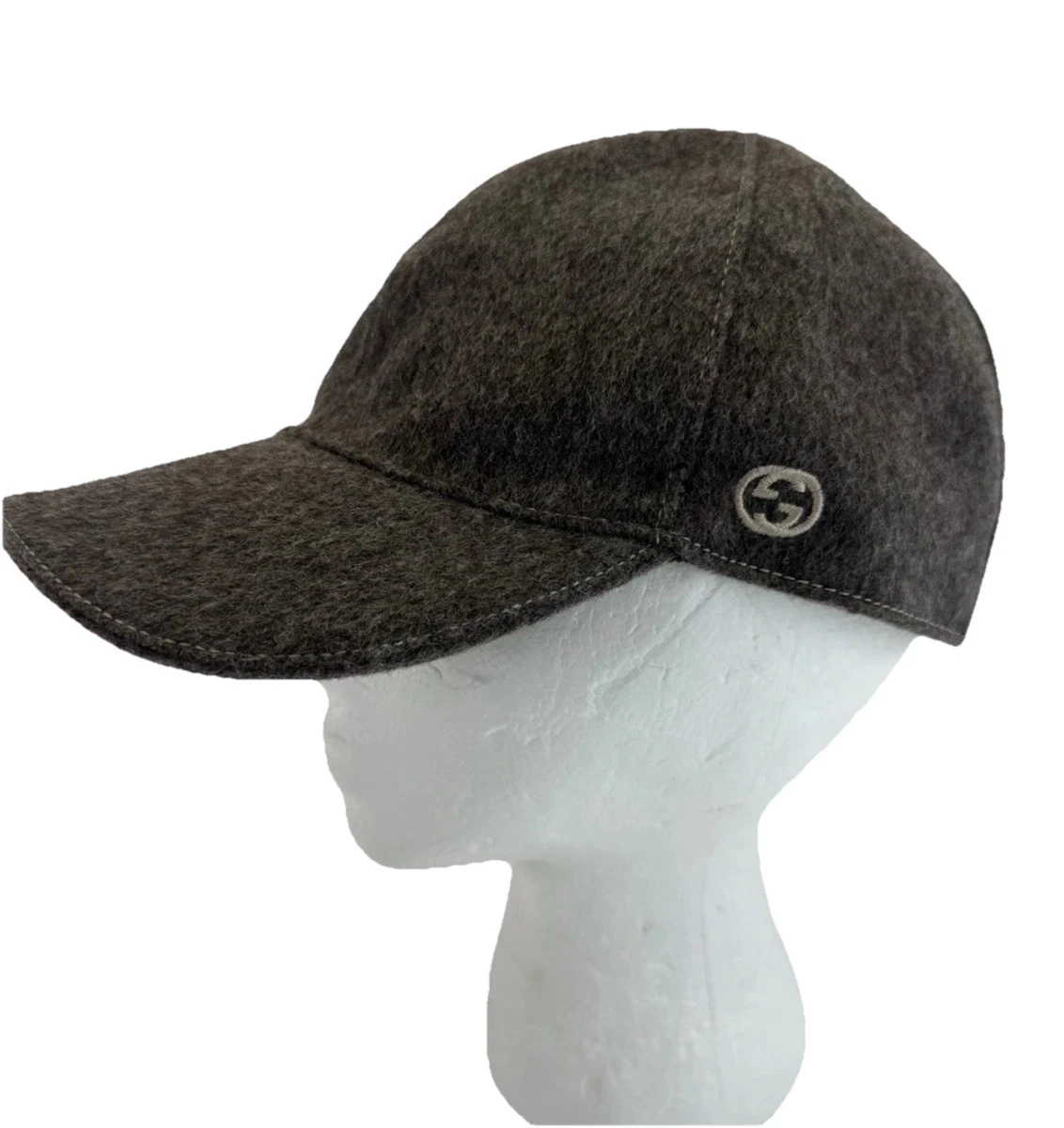 GUCCI ウールキャップ グレー Gucci Wool Gray Hats for Men for sale | eBay