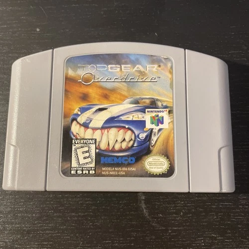 Top Gear Overdrive (Nintendo 64, 1998) N64 TESTED