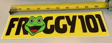 9” Froggy 101 Decal The Office Dwight Schrute Desk Michael Scott Bumper Sticker