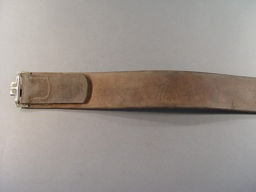 144583: Wehrmacht Heer, Koppelriemen, Koppel, K 38 - Kradschützen Bataillon 38 - Picture 11 of 13