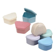 Dental Denture box case carrier assorted color Ship from Chicago