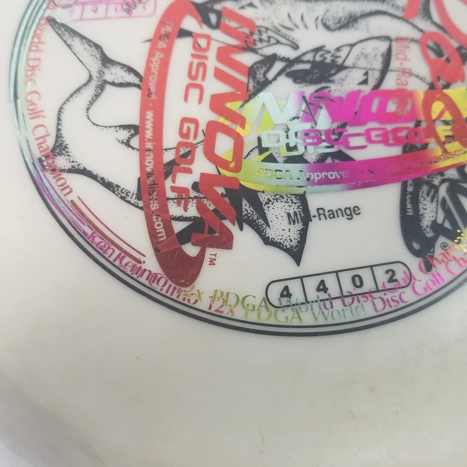 Innova Disc Golf SHARK Mid Range Champion Ken KC PRO Roc Misprint 4 4 0 2 180g - Image 4 of 4