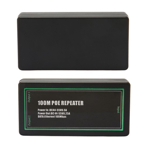 POE Extender Standard Gigabit Monitoring Signal Repeater Splitter NEW - Afbeelding 7 van 12