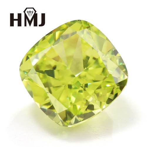Cushion Crush Ice Cut High Quality Carbon Diamond Cubic Zirconia CZ 5A+ Gemstone - Picture 26 of 30