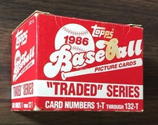 1986 Topps Traded Baseball Cards 30