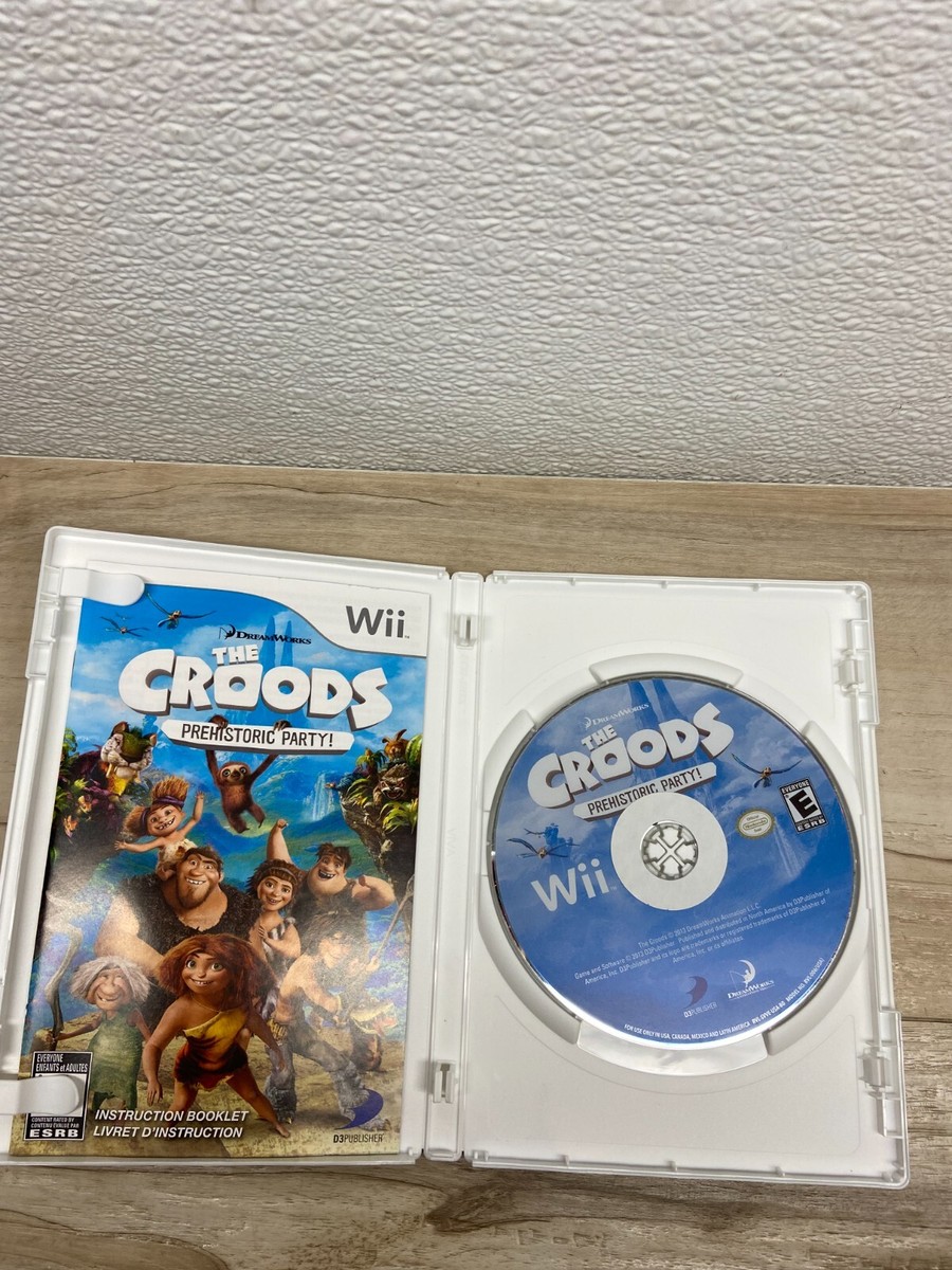 The Croods Prehistoric Party 2013 Game For Nintendo Wii | eBay