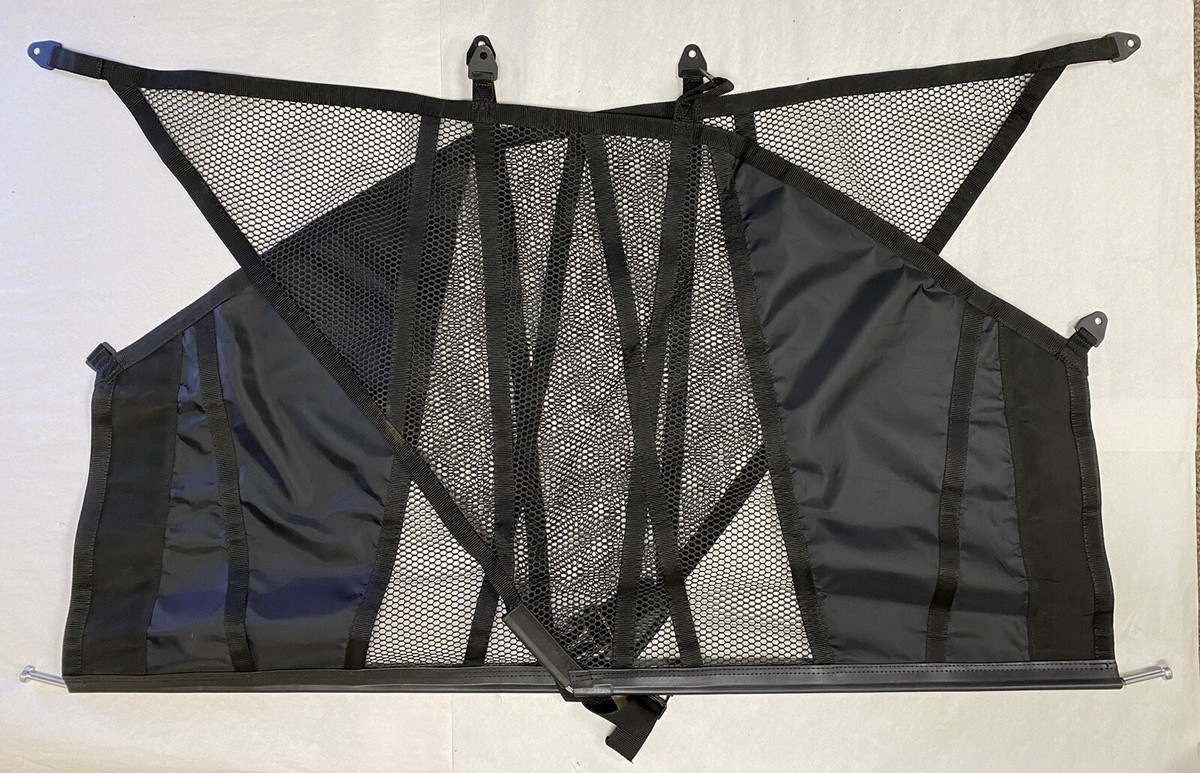 2018-2019 Polaris Ranger XP 1000 EPS Front Door Nets, BLK OEM