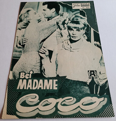 NFP-Filmprogramm: ELKE SOMMER & ANGIE DICKINSON im Film ''Bei Madame Coco'' #2252