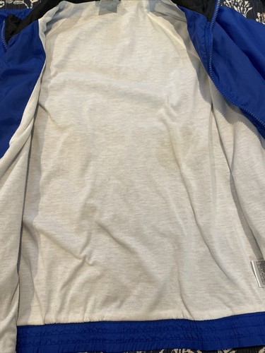 Y2K Nike Full Zip Windbreaker Jacket Youth Size XL (18-20) Blue Pockets Logo - Picture 19 of 24