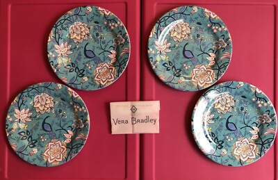 Four Pieces Of Vera Bradley In The Peacock Garden Pattern Vera Bradley - Brandclub - Vera Bradley Peacock Garden 3  main image 3