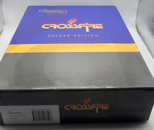 The Expositor's Study Bible Crossfire W/ Box KJV Leather Signed Gabriel Swaggart - Picture 22 of 24