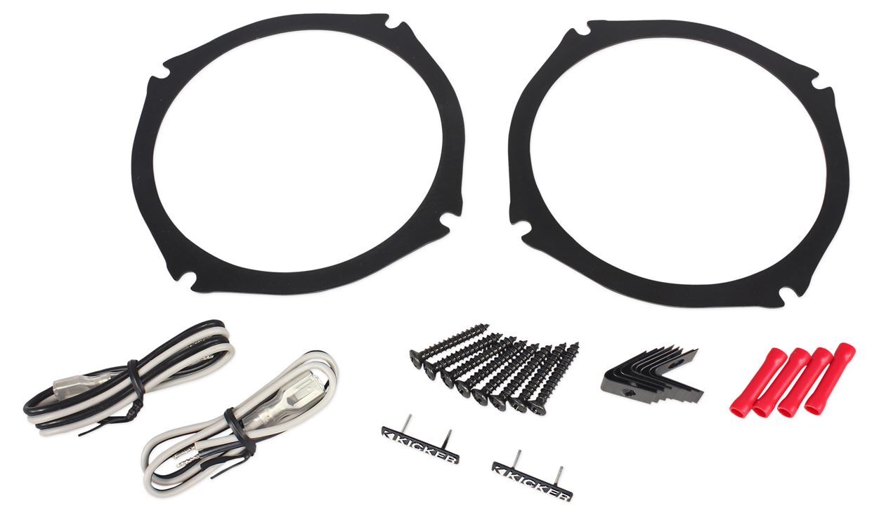 2 Колонки Kicker 40PS42 4 по 60 Вт для квадроцикловUTVRZRмотоцикловPolaris Морской провод PS4