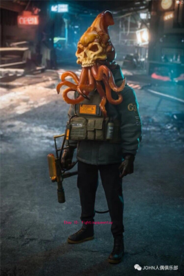 BLACK 13 PARK 1/6 Octopus Brothers Special Color Edition GHOST