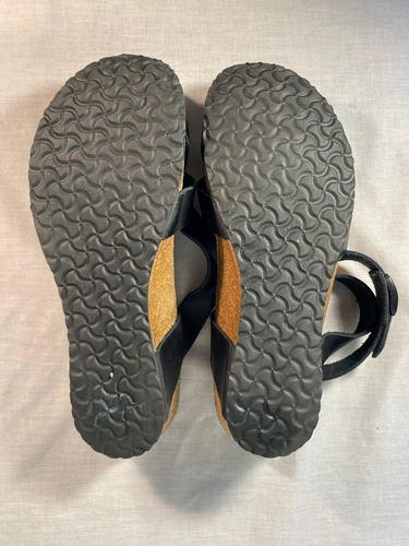 Papillio by Birkenstock Ankle Strap Sandals Women's Black Leather EU 40 (L9 M7) - Picture 7 of 7