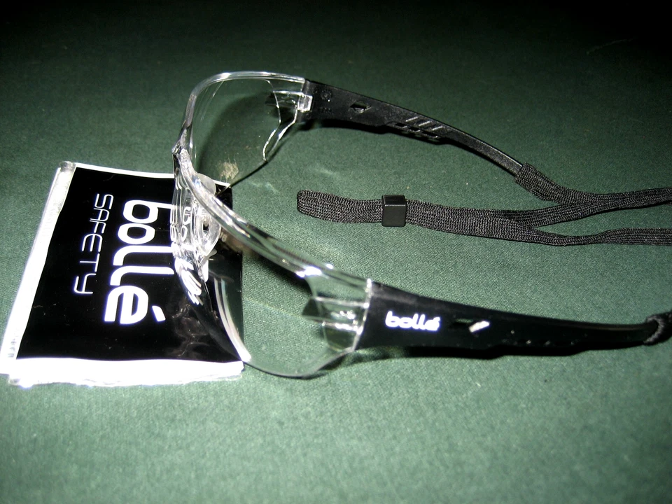 GAFAS DE SEGURIDAD DEPORTIVAS BOLLE NESSPSI TRANSPARENTES ANTINIEBLA + EXTRAS- Foto 2 de 3