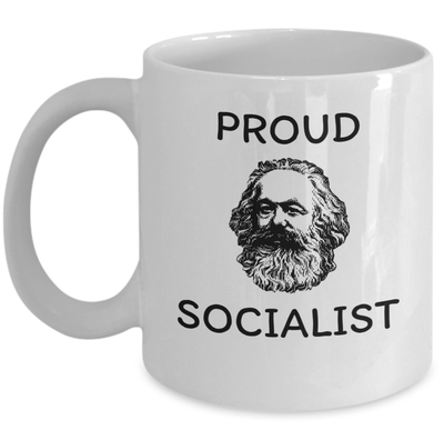 Proud Socialist Karl Marx Mug Gift Marxist Sociology Communist Manifesto Cup Ebay