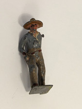 Vintage Britains Toy Lead Figure - Cowboy Missing Arm / Gun