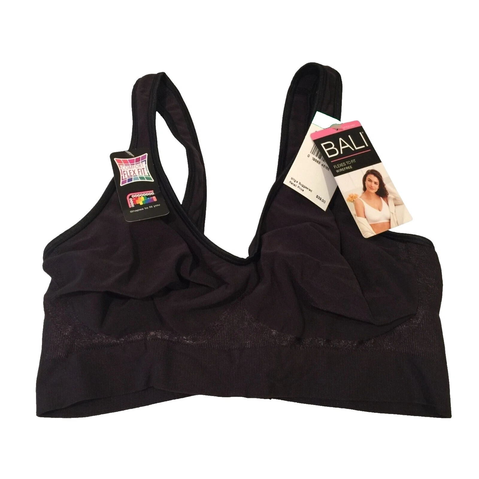 Brasieres y Negro Poliéster Bali Bra Sets para Mujeres