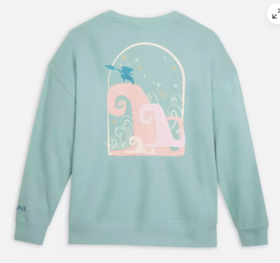 Disney Parks 2024 Moana How Far I ll Go Sweatshirt  Fleece NEW Size Small