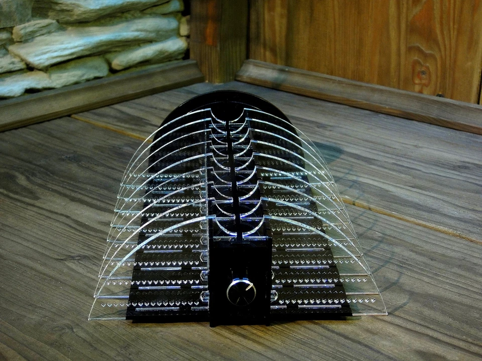 Music Active LED Lights Stage Effect Lighting Disco DJ Strobe LM3914 VIDEO ! - Image 3 of 4