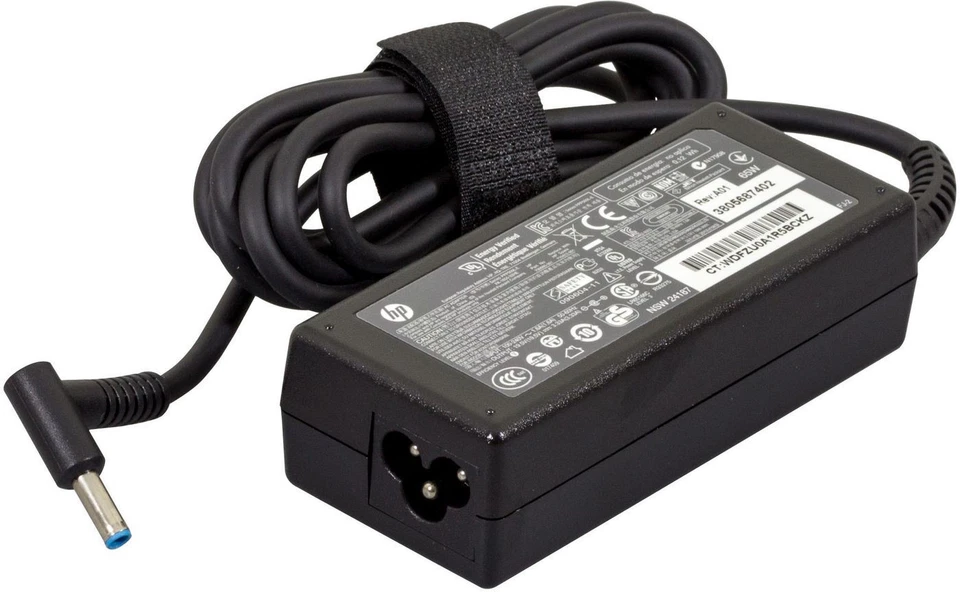 Original HP Netzteil 65 Watt blue tip 4.5mm Rundstecker AC Adapter Ladegerät
