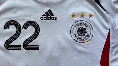 GERMANY 2006 2008 HOME FOOTBALL SHIRT SOCCER JERSEY ADIDAS # 22