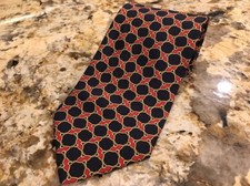 Brooks Brothers 100% All Silk Tie Made In USA EUC