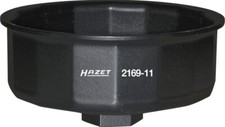 Hazet 2169-11 Engine Oil Filter Wrench - 84 Mm 14-point - 12 Or 24 Mm Drive