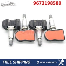 5430T4 TPMS 4PCS For Peugeot 207 307 Citroen C4 9673198580 Tire Pressure Sensor