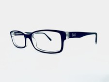 Dolce & Gabbana Black Clear Rectangle Glasses Flex Temple DG1180 675 53 17 140