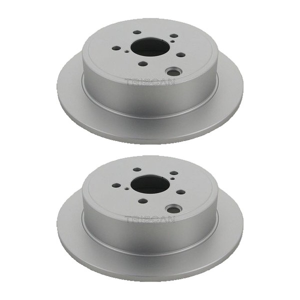 2 Bremsscheiben Voll Ø 286 Mm Triscan Passend FüR U.A. Subaru Legacy-image